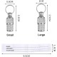 tiopeia Pack of 6 Address Tags for Dogs Cats ID Tag Dog Tag Animal Tag with Key Rings and Waterproof Pill Box for Cat Collar Dog Collar tiopeia Pack of 6 Address Tags for Dogs Cats ID Tag Dog Tag Animal Tag with Key Rings and Waterproof Pill Box for Cat Collar Dog Collar