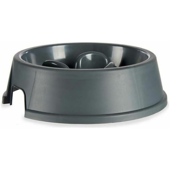 12 x Slow Feeder Charcoal Plastic Pet Feeder 27 x 7.5 x 27cm 12 x Slow Feeder Charcoal Plastic Pet Feeder 27 x 7.5 x 27cm