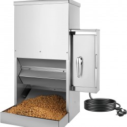 16L Large Automatic Dog Feeder with Timer, Stainless Steel Automatic Feeder with Programmable Feeding Plan for Large Dogs or Cats 16L Large Automatic Dog Feeder with Timer, Stainless Steel Automatic Feeder with Programmable Feeding Plan for Large Dogs or Cats