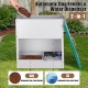 2 in 1 Automatic Dog Feeder and Water Dispenser 48L Automatic Dog Feeder Large Breed Outdoor Dog Food Dispenser Dog Water Bowl Dispenser Galvanised Gravity Feeding for Pets Dogs 2 in 1 Automatic Dog Feeder and Water Dispenser 48L Automatic Dog Feeder Large Breed Outdoor Dog Food Dispenser Dog Water Bowl Dispenser Galvanised Gravity Feeding for Pets Dogs