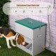 2 in 1 Automatic Dog Feeder and Water Dispenser 48L Automatic Dog Feeder Large Breed Outdoor Dog Food Dispenser Dog Water Bowl Dispenser Galvanised Gravity Feeding for Pets Dogs 2 in 1 Automatic Dog Feeder and Water Dispenser 48L Automatic Dog Feeder Large Breed Outdoor Dog Food Dispenser Dog Water Bowl Dispenser Galvanised Gravity Feeding for Pets Dogs
