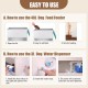 2 in 1 Automatic Dog Feeder and Water Dispenser 48L Automatic Dog Feeder Large Breed Outdoor Dog Food Dispenser Dog Water Bowl Dispenser Galvanised Gravity Feeding for Pets Dogs 2 in 1 Automatic Dog Feeder and Water Dispenser 48L Automatic Dog Feeder Large Breed Outdoor Dog Food Dispenser Dog Water Bowl Dispenser Galvanised Gravity Feeding for Pets Dogs