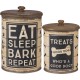 39369 Rustic 2-Piece Sleep Bark Repeat Treat Tin 39369 Rustic 2-Piece Sleep Bark Repeat Treat Tin