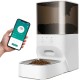 4L Automatic Cat Feeder Timed Feeding Station with App Control, Dog Feeder with Stainless Steel and Locking Lid, Up to 20 Servings, 10 Meals per T 4L Automatic Cat Feeder Timed Feeding Station with App Control, Dog Feeder with Stainless Steel and Locking Lid, Up to 20 Servings, 10 Meals per T