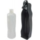 500ml Polypropylene Travel Bottle Charcoal Grey 25.5 x 7cm