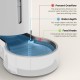 7L Stainless Steel Pet Water Dispenser, Large Capacity Gravity Pet Drinker, No Electricity & Ultra Silent Automatic Water Dispenser for Large Dogs/Multi-Cat Household, Black 7L Stainless Steel Pet Water Dispenser, Large Capacity Gravity Pet Drinker, No Electricity & Ultra Silent Automatic Water Dispenser for Large Dogs/Multi-Cat Household, Black