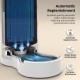 7L Stainless Steel Pet Water Dispenser, Large Capacity Gravity Pet Drinker, No Electricity & Ultra Silent Automatic Water Dispenser for Large Dogs/Multi-Cat Household, Black 7L Stainless Steel Pet Water Dispenser, Large Capacity Gravity Pet Drinker, No Electricity & Ultra Silent Automatic Water Dispenser for Large Dogs/Multi-Cat Household, Black