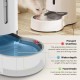 7L Stainless Steel Pet Water Dispenser, Large Capacity Gravity Pet Drinker, No Electricity & Ultra Silent Automatic Water Dispenser for Large Dogs/Multi-Cat Household, Black 7L Stainless Steel Pet Water Dispenser, Large Capacity Gravity Pet Drinker, No Electricity & Ultra Silent Automatic Water Dispenser for Large Dogs/Multi-Cat Household, Black