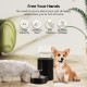 7L Stainless Steel Pet Water Dispenser, Large Capacity Gravity Pet Drinker, No Electricity & Ultra Silent Automatic Water Dispenser for Large Dogs/Multi-Cat Household, Black 7L Stainless Steel Pet Water Dispenser, Large Capacity Gravity Pet Drinker, No Electricity & Ultra Silent Automatic Water Dispenser for Large Dogs/Multi-Cat Household, Black