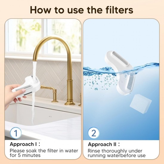 8 Pack Dog Filter for Drinking Fountain & 2 Pack Sponges, Compatible with 2.1GAL/8L/270oz Large Dog Water Fountain 8 Pack Dog Filter for Drinking Fountain & 2 Pack Sponges, Compatible with 2.1GAL/8L/270oz Large Dog Water Fountain
