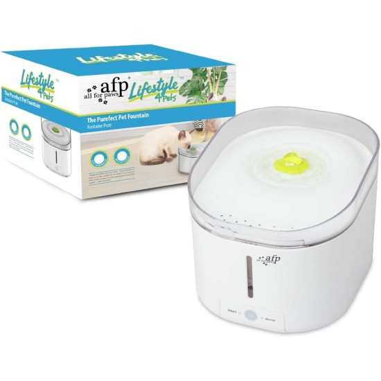 ALL FOR PAWS Lifestyle The Purefect Pet Water Fountain 0.11kg ALL FOR PAWS Lifestyle The Purefect Pet Water Fountain 0.11kg