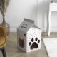 AN0016 Double Chamber Water and Dry Food Transport Bottle with Retractable Bowls, Adaptability and Comfort for All Animals AN0016 Double Chamber Water and Dry Food Transport Bottle with Retractable Bowls, Adaptability and Comfort for All Animals
