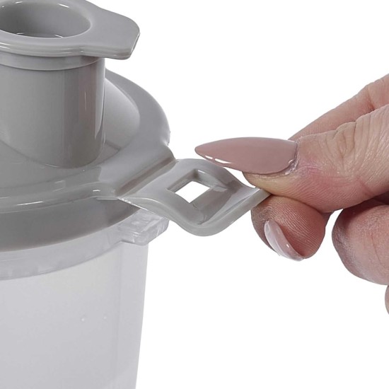 AN0016 Double Chamber Water and Dry Food Transport Bottle with Retractable Bowls, Adaptability and Comfort for All Animals AN0016 Double Chamber Water and Dry Food Transport Bottle with Retractable Bowls, Adaptability and Comfort for All Animals