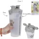 AN0016 Double Chamber Water and Dry Food Transport Bottle with Retractable Bowls, Adaptability and Comfort for All Animals AN0016 Double Chamber Water and Dry Food Transport Bottle with Retractable Bowls, Adaptability and Comfort for All Animals