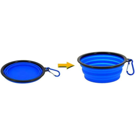 ANIMALS&CAR 170022 Collapsible Silicone Bowl ANIMALS&CAR 170022 Collapsible Silicone Bowl