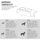 ARC Dog Bar Raised Feeding Station Stainless Steel and Steel (Grey, XL) ARC Dog Bar Raised Feeding Station Stainless Steel and Steel (Grey, XL)