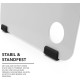 ARC Dog Bar Raised Feeding Station Stainless Steel and Steel (Grey, XL) ARC Dog Bar Raised Feeding Station Stainless Steel and Steel (Grey, XL)