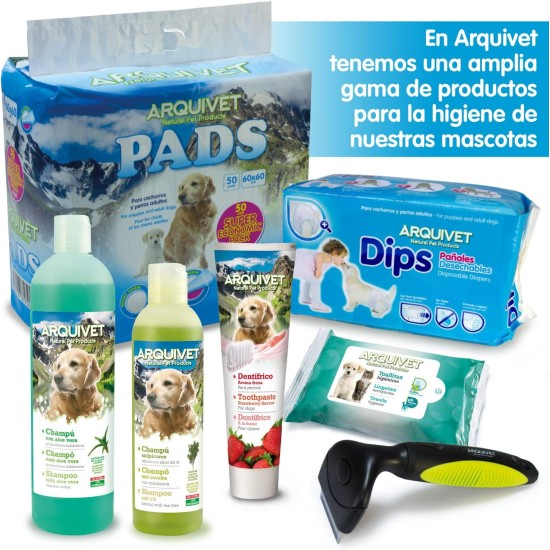 ARQUIVET - Portable bottle - 90 ml - Cleans pet urination - Cleans urine or PIPI from your dog or cat - with drip cap - Accessories for dogs and cats ARQUIVET - Portable bottle - 90 ml - Cleans pet urination - Cleans urine or PIPI from your dog or cat - with drip cap - Accessories for dogs and cats