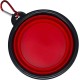 ARQUIVET Collapsible Silicone Pet Bowl and Water Bowl for Dogs and Cats (Red) ARQUIVET Collapsible Silicone Pet Bowl and Water Bowl for Dogs and Cats (Red)