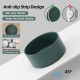 Adjustable Raised Double Bowl Set Ceramic with Stand, 2 Heights Elevated Food and Water Bowls for Puppies, Cats, Kittens, Weighted Dog Bowls (5.1 inch, 13 oz, Grey) Adjustable Raised Double Bowl Set Ceramic with Stand, 2 Heights Elevated Food and Water Bowls for Puppies, Cats, Kittens, Weighted Dog Bowls (5.1 inch, 13 oz, Grey)