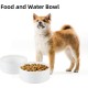 Adjustable Raised Double Bowl Set Ceramic with Stand, 2 Heights Elevated Food and Water Bowls for Puppies, Cats, Kittens, Weighted Dog Bowls (5.1 inch, 13 oz, Grey) Adjustable Raised Double Bowl Set Ceramic with Stand, 2 Heights Elevated Food and Water Bowls for Puppies, Cats, Kittens, Weighted Dog Bowls (5.1 inch, 13 oz, Grey)