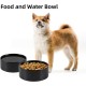 Adjustable Raised Double Bowl Set Ceramic with Stand, 2 Heights Elevated Food and Water Bowls for Puppies, Cats, Kittens, Weighted Dog Bowls (5.1 inch, 13 oz, Grey) Adjustable Raised Double Bowl Set Ceramic with Stand, 2 Heights Elevated Food and Water Bowls for Puppies, Cats, Kittens, Weighted Dog Bowls (5.1 inch, 13 oz, Grey)