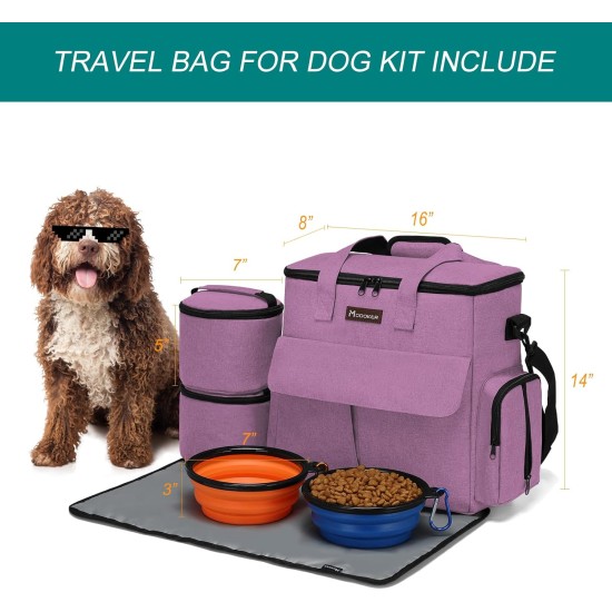 Airline Approved Pet Travel Bag, Weekend Dog Travel Kit for Dog and Cat, Airline Approved Carry Organizer with Multi-Function Pockets, Black, black, Modern Airline Approved Pet Travel Bag, Weekend Dog Travel Kit for Dog and Cat, Airline Approved Carry Organizer with Multi-Function Pockets, Black, black, Modern