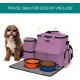 Airline Approved Pet Travel Bag, Weekend Dog Travel Kit for Dog and Cat, Airline Approved Carry Organizer with Multi-Function Pockets, Black, black, Modern Airline Approved Pet Travel Bag, Weekend Dog Travel Kit for Dog and Cat, Airline Approved Carry Organizer with Multi-Function Pockets, Black, black, Modern