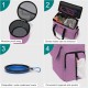 Airline Approved Pet Travel Bag, Weekend Dog Travel Kit for Dog and Cat, Airline Approved Carry Organizer with Multi-Function Pockets, Black, black, Modern Airline Approved Pet Travel Bag, Weekend Dog Travel Kit for Dog and Cat, Airline Approved Carry Organizer with Multi-Function Pockets, Black, black, Modern