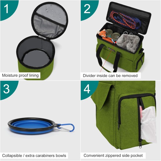 Airline Approved Pet Travel Bag, Weekend Dog Travel Kit for Dog and Cat, Airline Approved Carry Organizer with Multi-Function Pockets, Black, black, Modern Airline Approved Pet Travel Bag, Weekend Dog Travel Kit for Dog and Cat, Airline Approved Carry Organizer with Multi-Function Pockets, Black, black, Modern