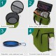 Airline Approved Pet Travel Bag, Weekend Dog Travel Kit for Dog and Cat, Airline Approved Carry Organizer with Multi-Function Pockets, Black, black, Modern Airline Approved Pet Travel Bag, Weekend Dog Travel Kit for Dog and Cat, Airline Approved Carry Organizer with Multi-Function Pockets, Black, black, Modern