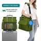 Airline Approved Pet Travel Bag, Weekend Dog Travel Kit for Dog and Cat, Airline Approved Carry Organizer with Multi-Function Pockets, Black, black, Modern Airline Approved Pet Travel Bag, Weekend Dog Travel Kit for Dog and Cat, Airline Approved Carry Organizer with Multi-Function Pockets, Black, black, Modern