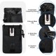 Airline Approved Pet Travel Bag, Weekend Dog Travel Kit for Dog and Cat, Airline Approved Carry Organizer with Multi-Function Pockets, Black, black, Modern Airline Approved Pet Travel Bag, Weekend Dog Travel Kit for Dog and Cat, Airline Approved Carry Organizer with Multi-Function Pockets, Black, black, Modern