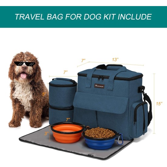 Airline Approved Pet Travel Bag, Weekend Dog Travel Kit for Dog and Cat, Airline Approved Carry Organizer with Multi-Function Pockets, Black, black, Modern Airline Approved Pet Travel Bag, Weekend Dog Travel Kit for Dog and Cat, Airline Approved Carry Organizer with Multi-Function Pockets, Black, black, Modern