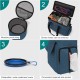 Airline Approved Pet Travel Bag, Weekend Dog Travel Kit for Dog and Cat, Airline Approved Carry Organizer with Multi-Function Pockets, Black, black, Modern Airline Approved Pet Travel Bag, Weekend Dog Travel Kit for Dog and Cat, Airline Approved Carry Organizer with Multi-Function Pockets, Black, black, Modern