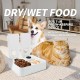 All for Paws Automatic Cat Feeder 2 Meal Dog Feeder, Dry and Wet Food Dispenser with 48-Hour Timer, Ice Pack Included All for Paws Automatic Cat Feeder 2 Meal Dog Feeder, Dry and Wet Food Dispenser with 48-Hour Timer, Ice Pack Included