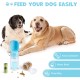 Alyvisun Dog Water Bottle with Food Container & Poop Bag | 600ml Portable Puppy Water Dispenser for Walking | Outdoor Drinking Cup for Pet Hiking, Travel Alyvisun Dog Water Bottle with Food Container & Poop Bag | 600ml Portable Puppy Water Dispenser for Walking | Outdoor Drinking Cup for Pet Hiking, Travel