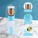 Alyvisun Dog Water Bottle with Food Container & Poop Bag | 600ml Portable Puppy Water Dispenser for Walking | Outdoor Drinking Cup for Pet Hiking, Travel Alyvisun Dog Water Bottle with Food Container & Poop Bag | 600ml Portable Puppy Water Dispenser for Walking | Outdoor Drinking Cup for Pet Hiking, Travel