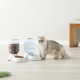 Amazon Basics 2.5 Gallon Dog Food and Water Dispenser Large White Clear Amazon Basics 2.5 Gallon Dog Food and Water Dispenser Large White Clear
