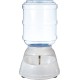 Amazon Basics 2.5 Gallon Dog Food and Water Dispenser Large White Clear Amazon Basics 2.5 Gallon Dog Food and Water Dispenser Large White Clear