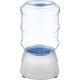 Amazon Basics 2.5 Gallon Dog Food and Water Dispenser Large White Clear Amazon Basics 2.5 Gallon Dog Food and Water Dispenser Large White Clear