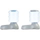 Amazon Basics Pet Food and Water Dispenser - Clear - Small Amazon Basics Pet Food and Water Dispenser - Clear - Small