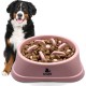 Anti-Glouton Dog Bowl | Slow and Healthy Eating, Promotes Animal Digestion, Anti-Vomiting, Design with Non-Slip Feet, for Pets (Large, Pink) Anti-Glouton Dog Bowl | Slow and Healthy Eating, Promotes Animal Digestion, Anti-Vomiting, Design with Non-Slip Feet, for Pets (Large, Pink)