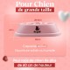 Anti-Glouton Dog Bowl | Slow and Healthy Eating, Promotes Animal Digestion, Anti-Vomiting, Design with Non-Slip Feet, for Pets (Large, Pink) Anti-Glouton Dog Bowl | Slow and Healthy Eating, Promotes Animal Digestion, Anti-Vomiting, Design with Non-Slip Feet, for Pets (Large, Pink)