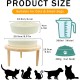 Anti Sling Bowl for Dogs Ceramic, Anti Slinging Bowl Dog Bowl Increased, Good for Health, Anti-Vomiting Feeding Bowl, Interactive Slow Feeder Dog for Cats and Small Dogs, Cream White