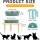Anti Sling Bowl for Dogs Ceramic, Anti Slinging Bowl Dog Bowl Increased, Good for Health, Anti-Vomiting Feeding Bowl, Interactive Slow Feeder Dog for Cats and Small Dogs, Cream White