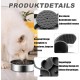 Anti Sling Dog Bowl - Anti Slinging Bowl Dogs Slow Eating | Reduce Eating Speed for Dogs & Cats, Cuttable Bowl with Anti-Sling Effect Anti Sling Dog Bowl - Anti Slinging Bowl Dogs Slow Eating | Reduce Eating Speed for Dogs & Cats, Cuttable Bowl with Anti-Sling Effect