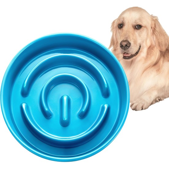 Anti-Sling Dog Bowl, Ceramic Slinging Bowl, Raised Ceramic Slow Feeder for Dogs, Slow Feeding for Medium/Large Dogs, Diameter 21 cm, 1000 ml, Dark Grey Anti-Sling Dog Bowl, Ceramic Slinging Bowl, Raised Ceramic Slow Feeder for Dogs, Slow Feeding for Medium/Large Dogs, Diameter 21 cm, 1000 ml, Dark Grey