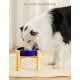 Anti-Sling Dog Bowl, Ceramic Slinging Bowl, Raised Ceramic Slow Feeder for Dogs, Slow Feeding for Medium/Large Dogs, Diameter 21 cm, 1000 ml, Dark Grey Anti-Sling Dog Bowl, Ceramic Slinging Bowl, Raised Ceramic Slow Feeder for Dogs, Slow Feeding for Medium/Large Dogs, Diameter 21 cm, 1000 ml, Dark Grey