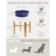 Anti-Sling Dog Bowl, Ceramic Slinging Bowl, Raised Ceramic Slow Feeder for Dogs, Slow Feeding for Medium/Large Dogs, Diameter 21 cm, 1000 ml, Dark Grey Anti-Sling Dog Bowl, Ceramic Slinging Bowl, Raised Ceramic Slow Feeder for Dogs, Slow Feeding for Medium/Large Dogs, Diameter 21 cm, 1000 ml, Dark Grey